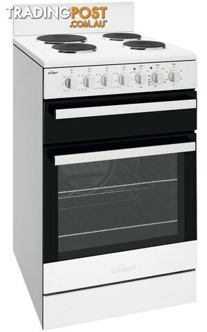 Chef 54cm Freestanding Electric Cooker - CFE535WB - Chef - C-CFE535WB