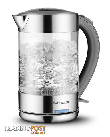 Kambrook 1.5L BPA Free Glass Kettle - KKE760CLR - Kambrook - K-KKE760CLR