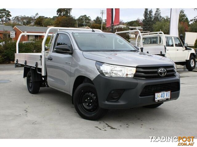 2021 TOYOTA HILUX WORKMATE 4X2 TGN121R CAB CHASSIS