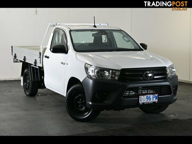 2019 TOYOTA HILUX WORKMATE 4X2 TGN121R CAB CHASSIS