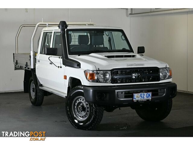2023 TOYOTA LANDCRUISER WORKMATE DOUBLE CAB VDJ79R CAB CHASSIS
