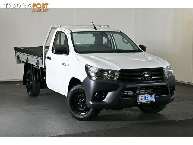 2019 TOYOTA HILUX WORKMATE 4X2 TGN121R CAB CHASSIS