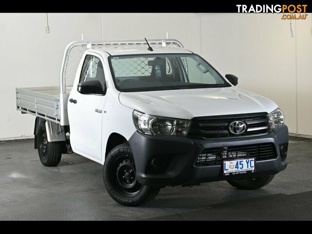 2017 TOYOTA HILUX WORKMATE 4X2 TGN121R CAB CHASSIS