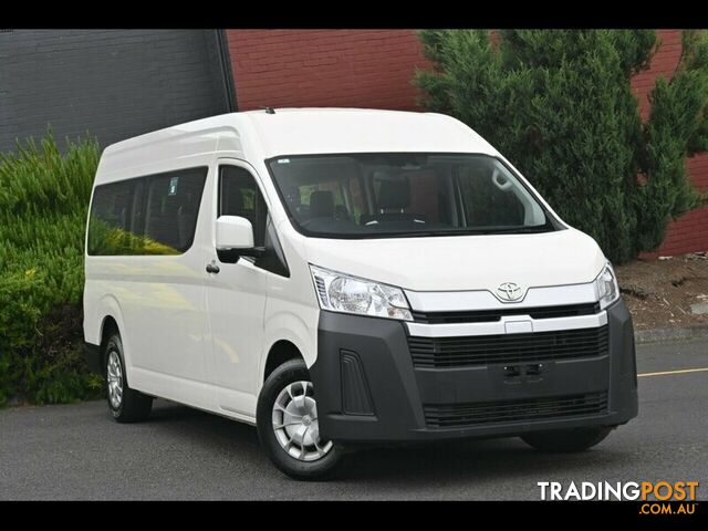 2019 TOYOTA HIACE COMMUTER HIGH ROOF SUPER LWB GL GDH322R BUS