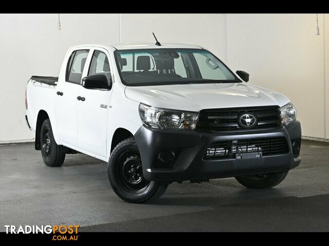 2019 TOYOTA HILUX WORKMATE DOUBLE CAB 4X2 TGN121R UTILITY