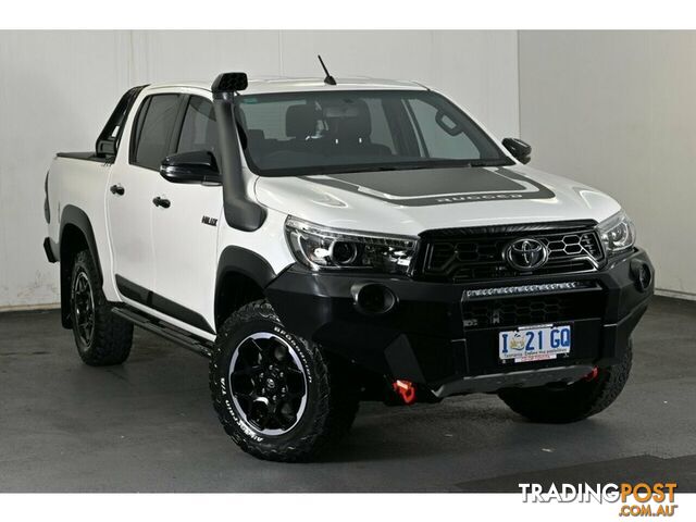 2019 TOYOTA HILUX RUGGED X DOUBLE CAB GUN126R UTILITY