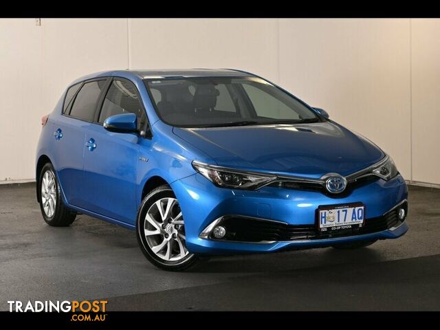 2017 TOYOTA COROLLA HYBRID E-CVT ZWE186R HATCHBACK