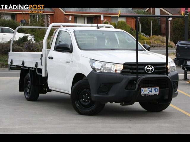 2018 TOYOTA HILUX WORKMATE TGN121R MY19 CAB CHASSIS