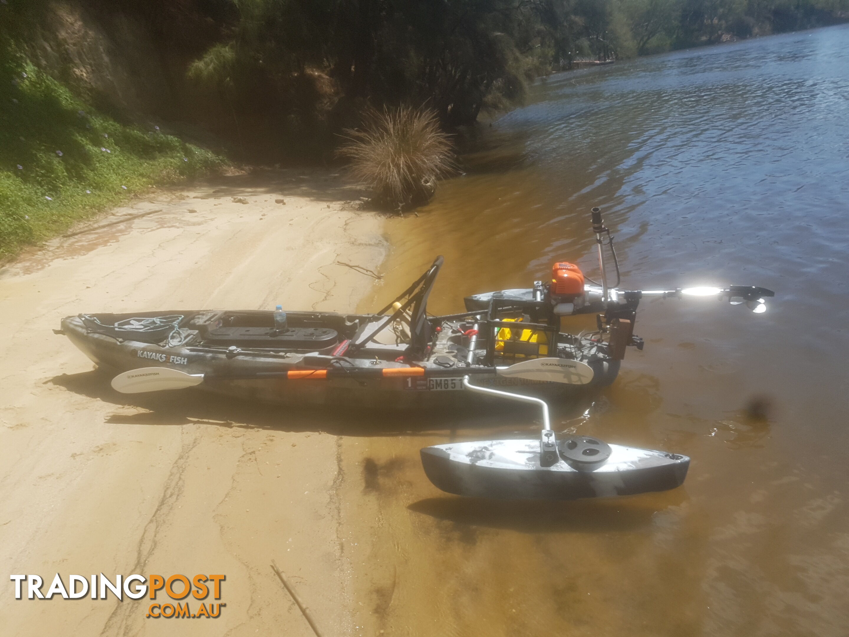 Trailer, Rooftop Tent and Kayak - Camper