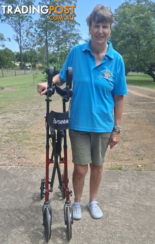 BVSOIVIA Aluminum Adjustable Upright Rollator - photo 3 of 3