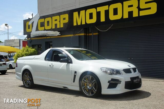 2014 HSV GTS MALOO GEN F MY15 UTE TRAY, 2 DOORS, 2 SEATS