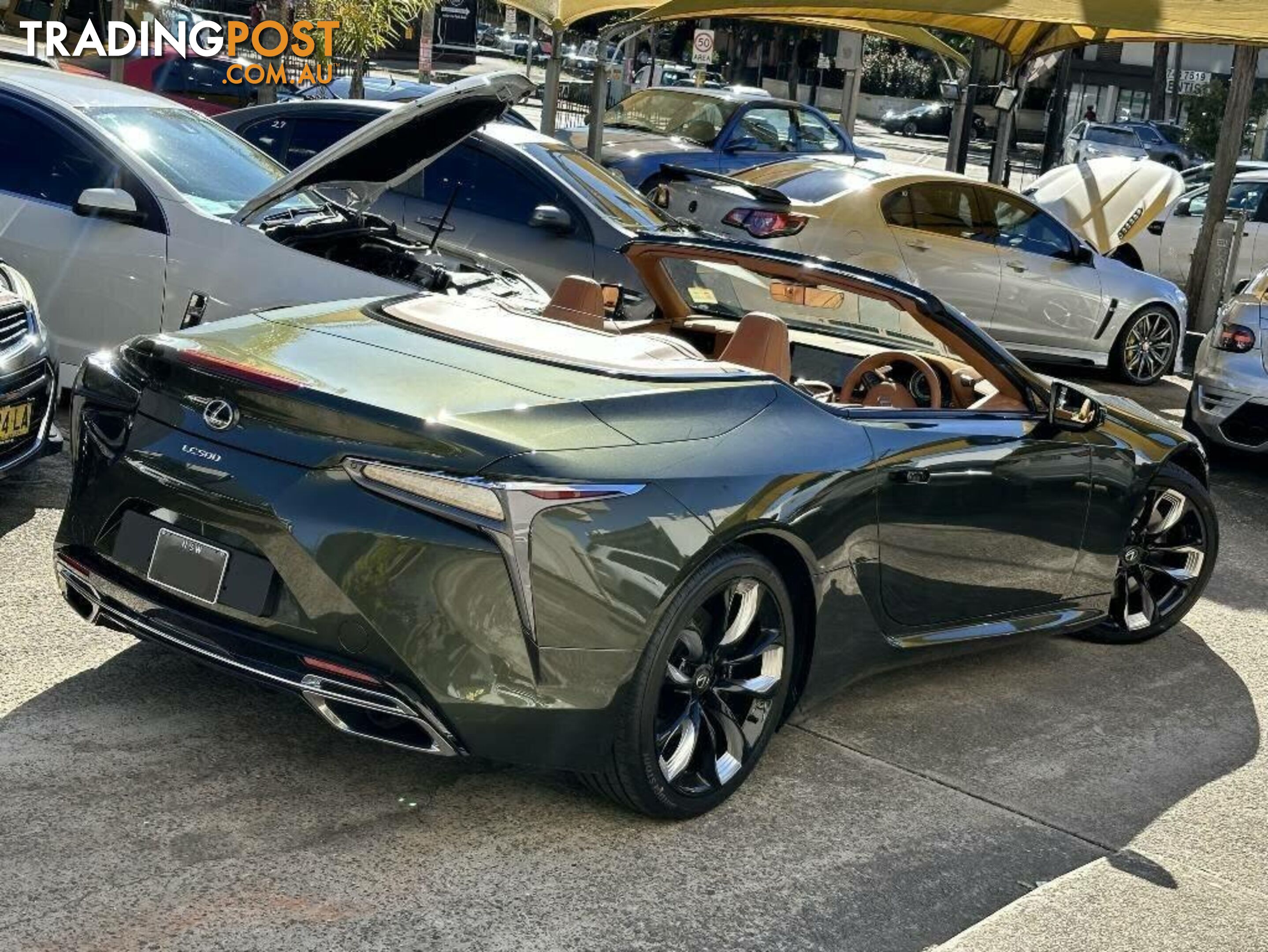 2024 LEXUS LC500  URZ100R CONVERTIBLE, 2 DOORS, 4 SEATS