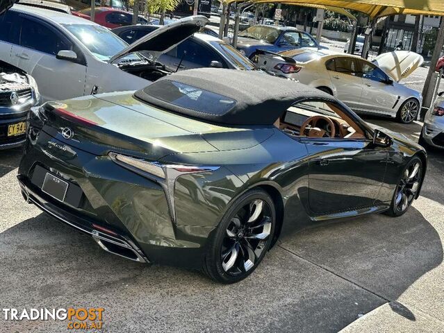 2024 LEXUS LC500  URZ100R CONVERTIBLE, 2 DOORS, 4 SEATS