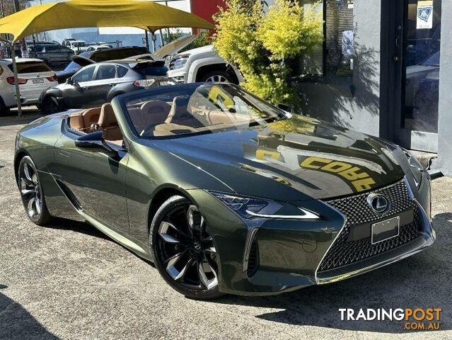 2024 LEXUS LC500  URZ100R CONVERTIBLE, 2 DOORS, 4 SEATS