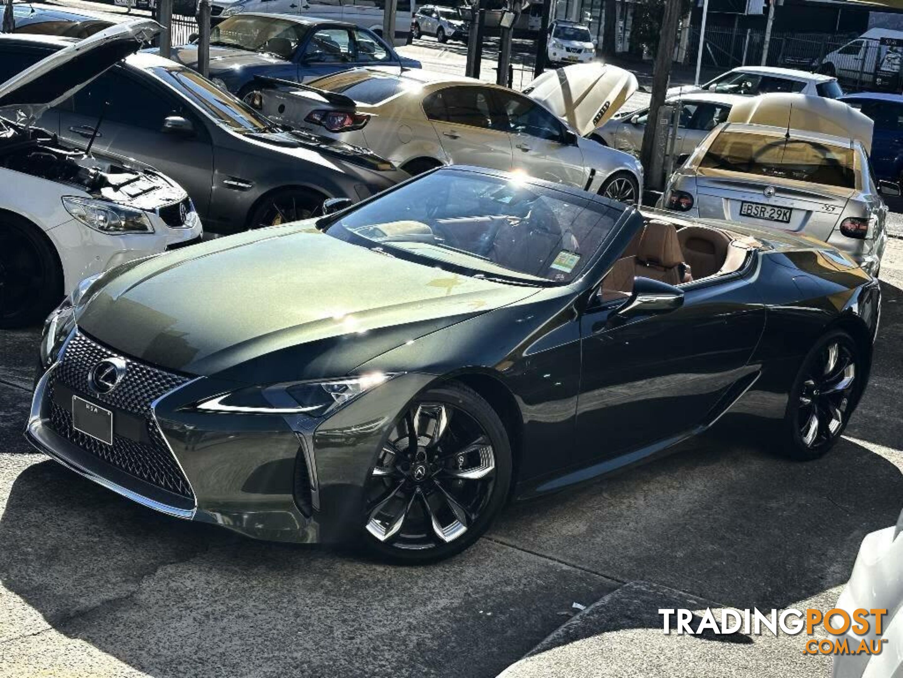 2024 LEXUS LC500  URZ100R CONVERTIBLE, 2 DOORS, 4 SEATS