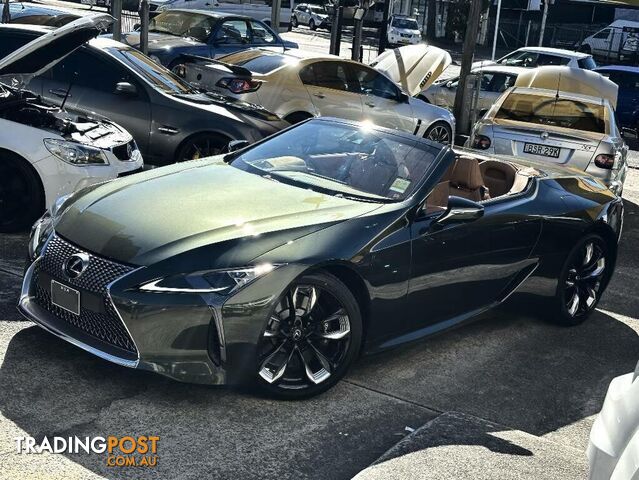 2024 LEXUS LC500  URZ100R CONVERTIBLE, 2 DOORS, 4 SEATS