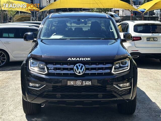 2017 VOLKSWAGEN AMAROK V6 TDI 550 ULTIMATE 2H MY17 UTE TRAY, 4 DOORS, 5 SEATS