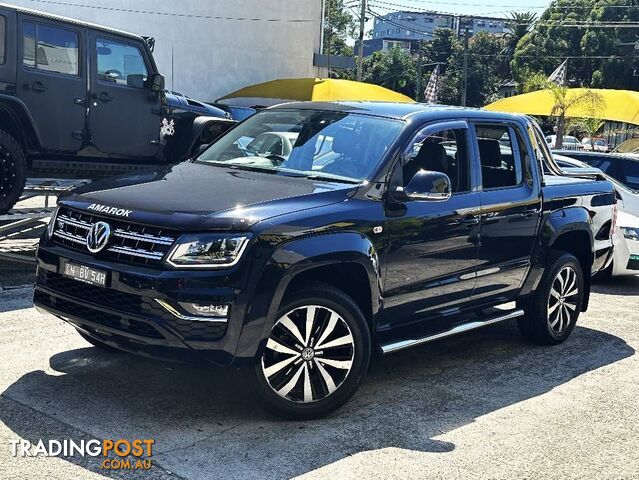 2017 VOLKSWAGEN AMAROK V6 TDI 550 ULTIMATE 2H MY17 UTE TRAY, 4 DOORS, 5 SEATS