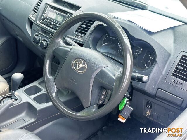 2012 TOYOTA HILUX WORKMATE TGN16R MY12 