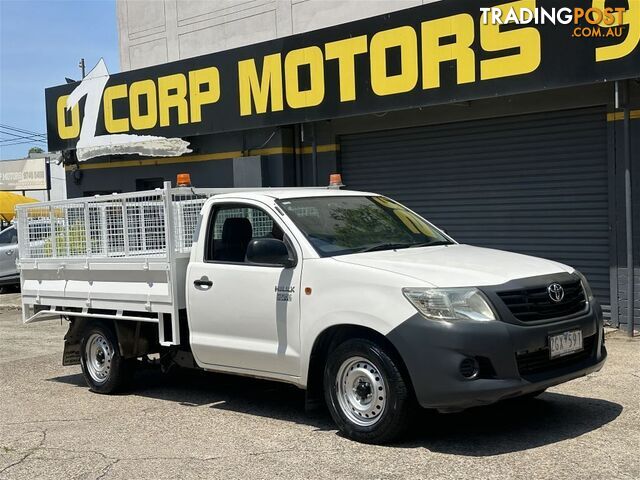 2012 TOYOTA HILUX WORKMATE TGN16R MY12 