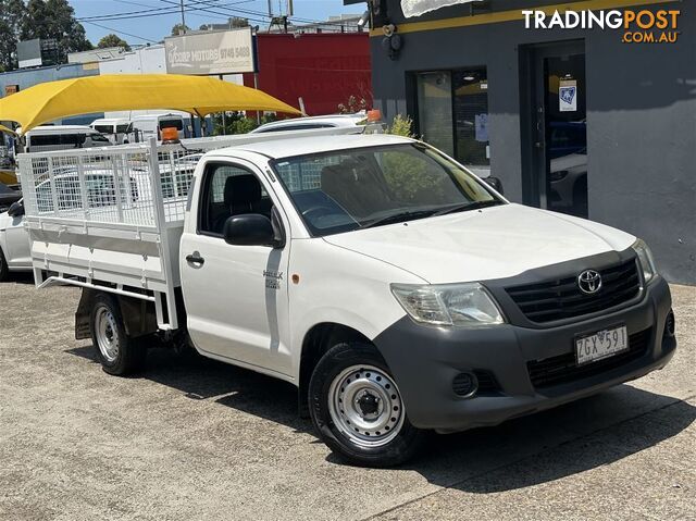 2012 TOYOTA HILUX WORKMATE TGN16R MY12 