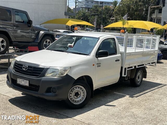 2012 TOYOTA HILUX WORKMATE TGN16R MY12 