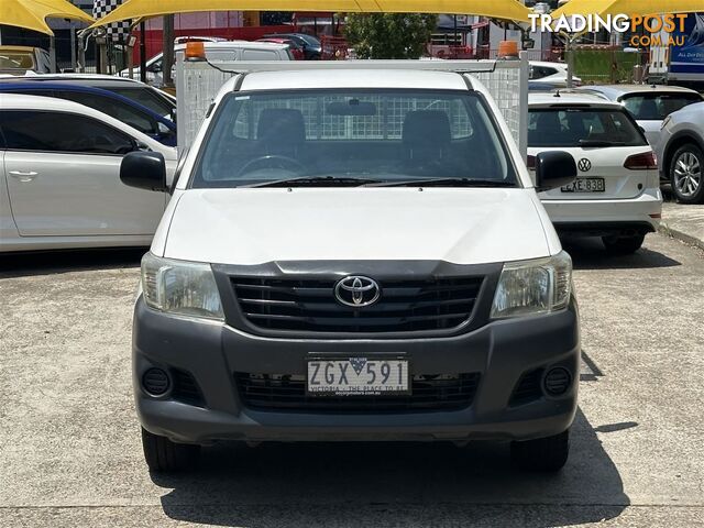 2012 TOYOTA HILUX WORKMATE TGN16R MY12 