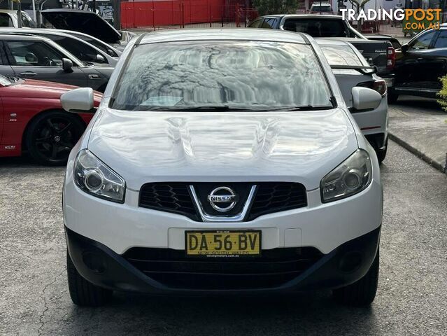 2013 NISSAN DUALIS ST (4X2) J10 MY13 SUV, 4 DOORS, 5 SEATS