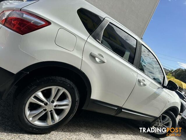 2013 NISSAN DUALIS ST (4X2) J10 MY13 SUV, 4 DOORS, 5 SEATS