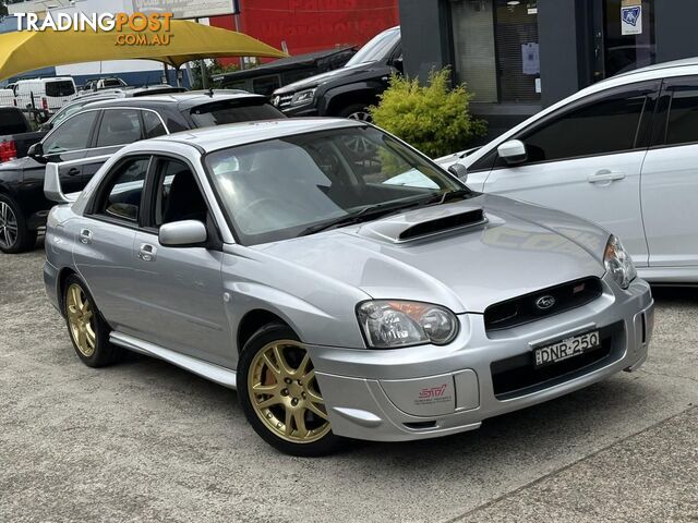 2003 SUBARU IMPREZA WRX STI MY03 SEDAN