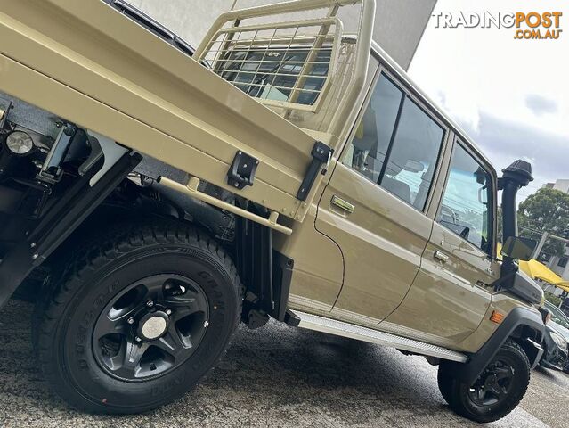 2024 TOYOTA LANDCRUISER LC79 GXL VDJL79R CAB CHASSIS