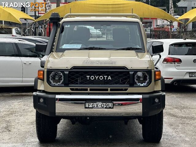 2024 TOYOTA LANDCRUISER LC79 GXL VDJL79R CAB CHASSIS