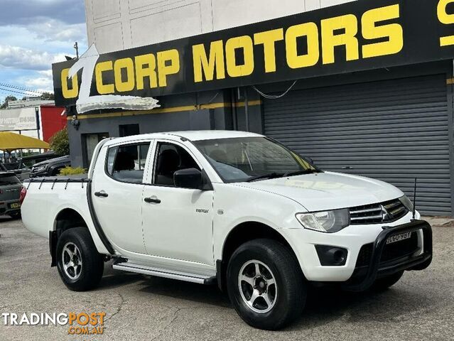 2011 MITSUBISHI TRITON GLX MN MY12 UTE TRAY, 4 DOORS, 5 SEATS