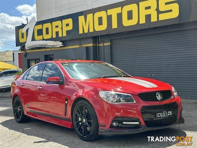 2013 HOLDEN COMMODORE SS-V REDLINE VF SEDAN, 4 DOORS, 5 SEATS