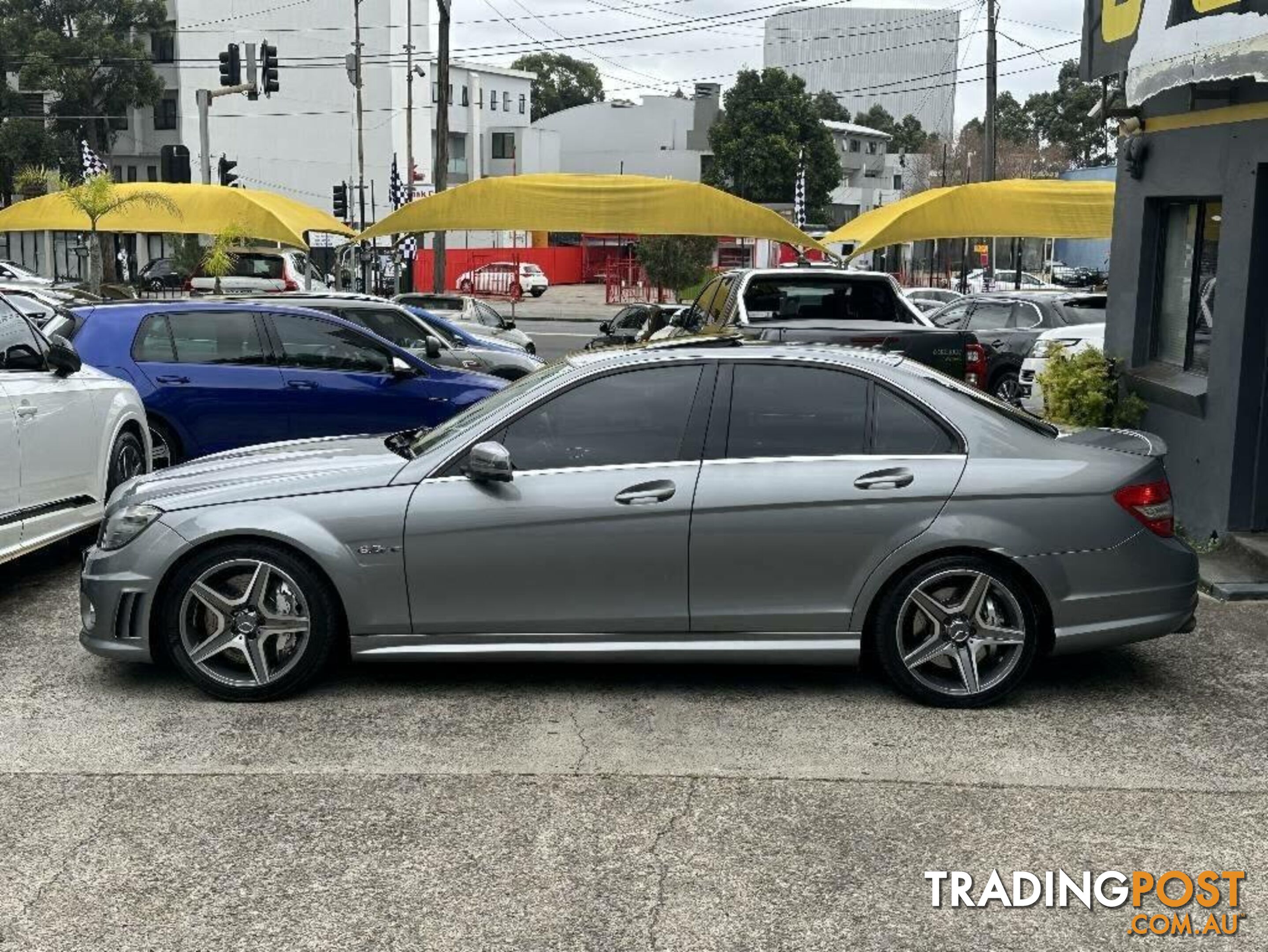 2009 MERCEDES-BENZ C63 AMG W204 SEDAN, 4 DOORS, 5 SEATS