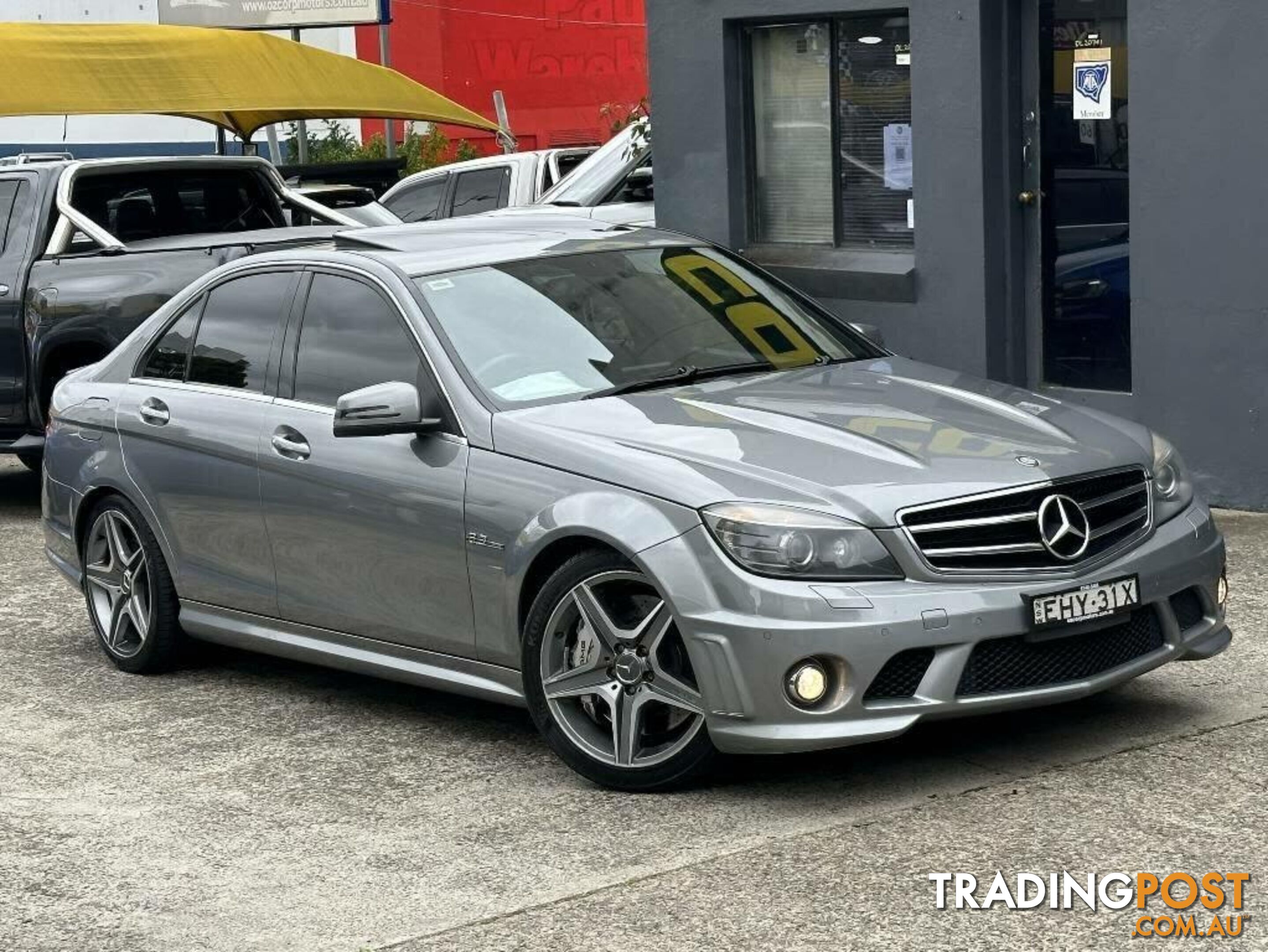 2009 MERCEDES-BENZ C63 AMG W204 SEDAN, 4 DOORS, 5 SEATS