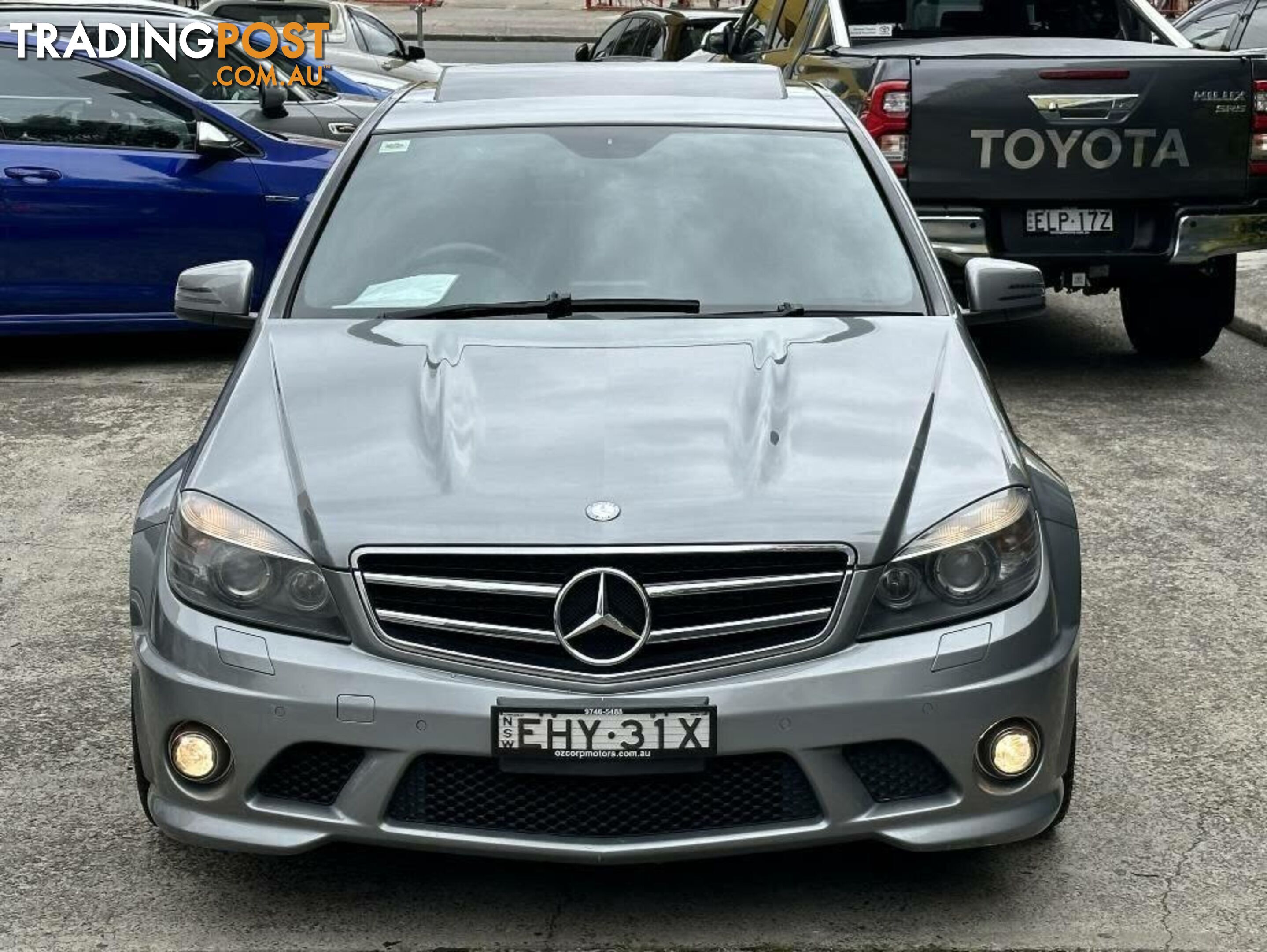 2009 MERCEDES-BENZ C63 AMG W204 SEDAN, 4 DOORS, 5 SEATS