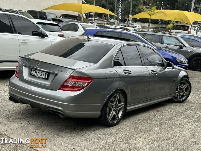 2009 MERCEDES-BENZ C63 AMG W204 SEDAN, 4 DOORS, 5 SEATS