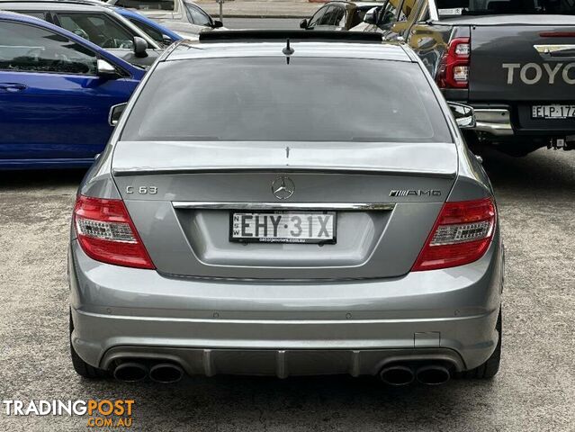 2009 MERCEDES-BENZ C63 AMG W204 SEDAN, 4 DOORS, 5 SEATS