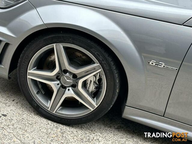 2009 MERCEDES-BENZ C63 AMG W204 SEDAN, 4 DOORS, 5 SEATS