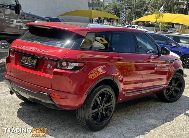 2015 LAND ROVER RANGE ROVER EVOQUE TD4 PURE LV MY15 WAGON