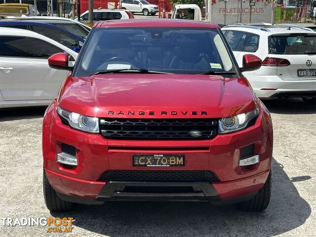 2015 LAND ROVER RANGE ROVER EVOQUE TD4 PURE LV MY15 WAGON