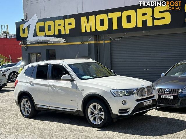 2014 BMW X3 XDRIVE20D F25 MY15 WAGON