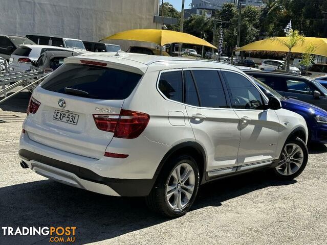 2014 BMW X3 XDRIVE 20D F25 MY15 SUV, 4 DOORS, 5 SEATS