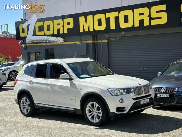 2014 BMW X3 XDRIVE 20D F25 MY15 SUV