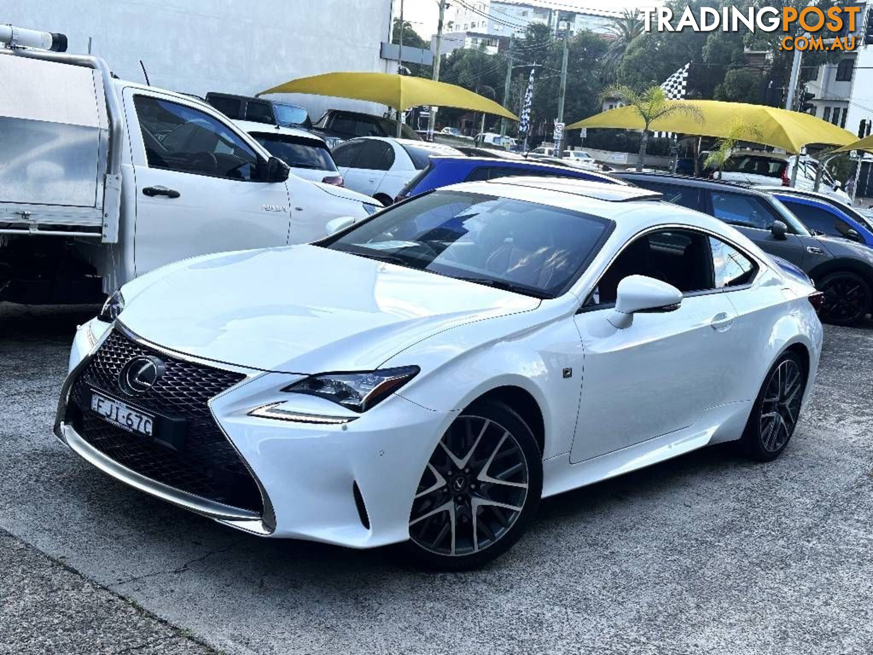 2017 LEXUS RC200T F SPORT ASC10R MY17 COUPE