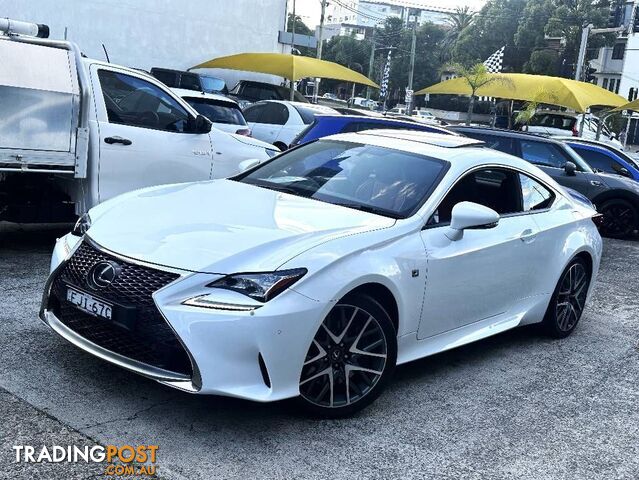 2017 LEXUS RC200T F SPORT ASC10R MY17 COUPE