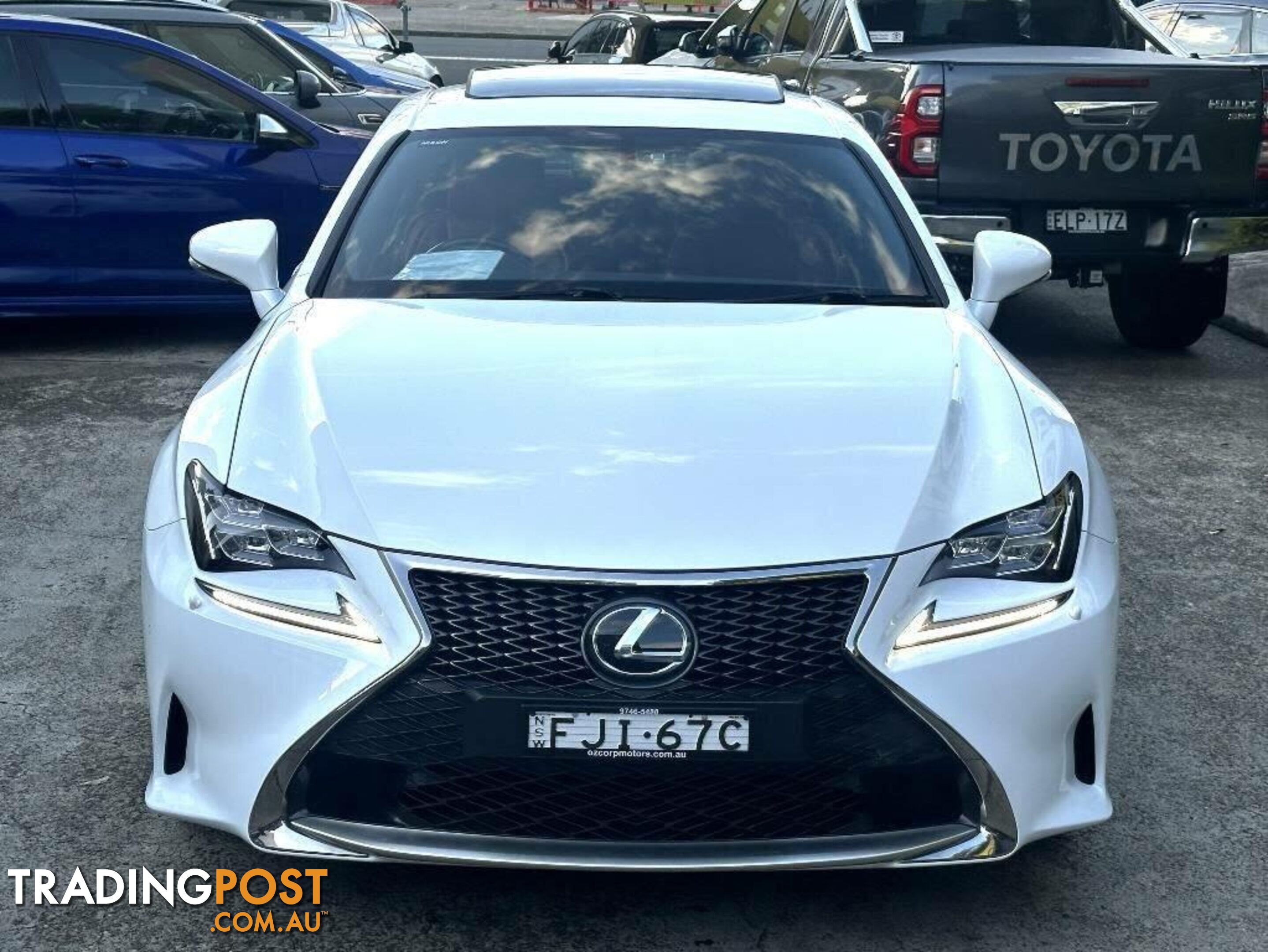 2017 LEXUS RC200T F SPORT ASC10R MY17 COUPE, 2 DOORS, 4 SEATS