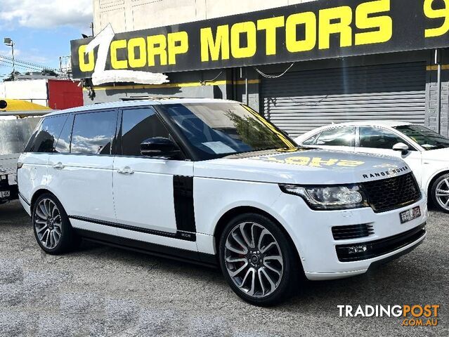 2014 LAND ROVER RANGE ROVER AUTOBIOGRAPHY SDV8 LWB LG MY15 WAGON