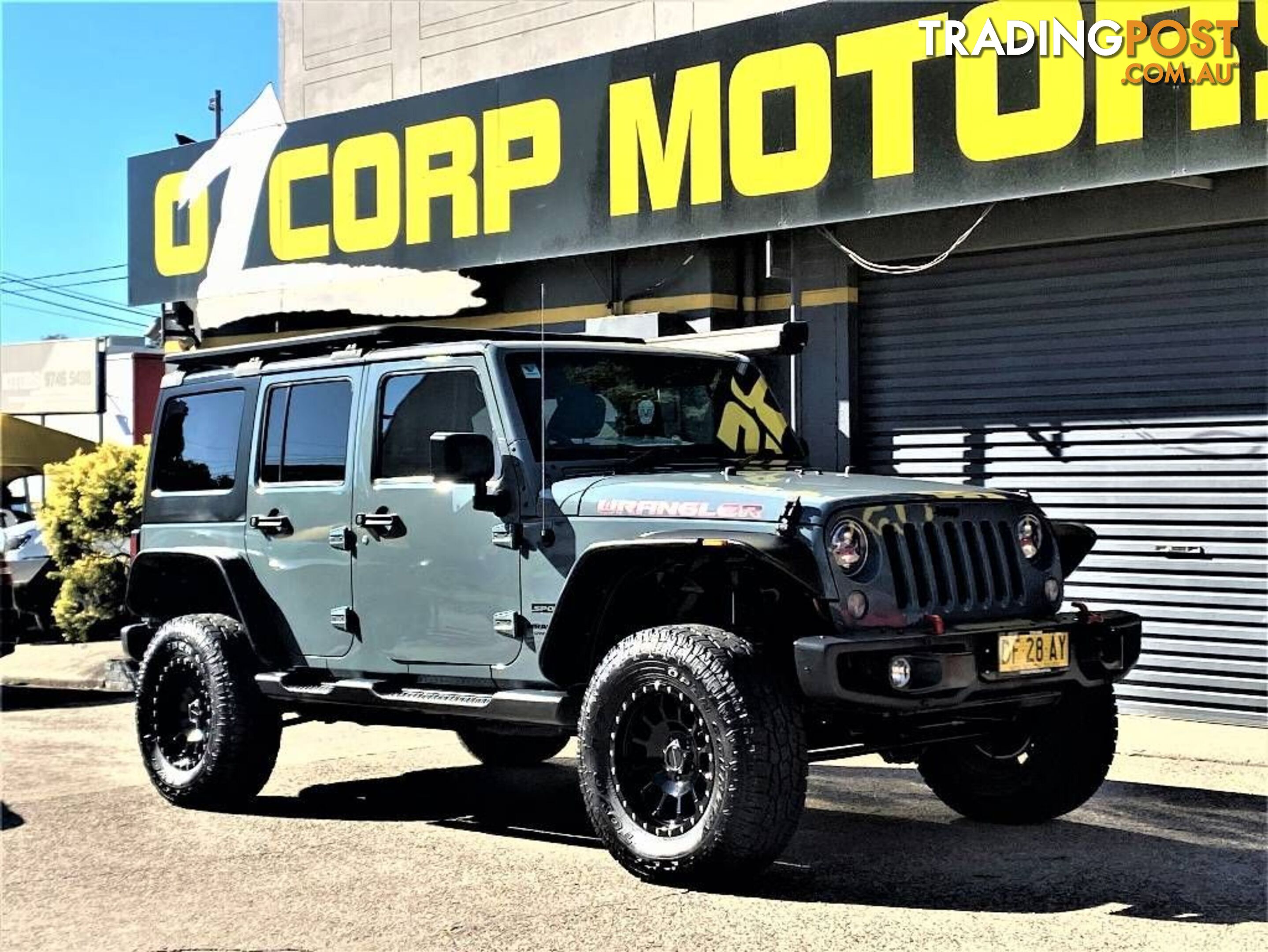 2014 JEEP WRANGLER UNLIMITED SPORT 4X4 JK MY13 CONVERTIBLE